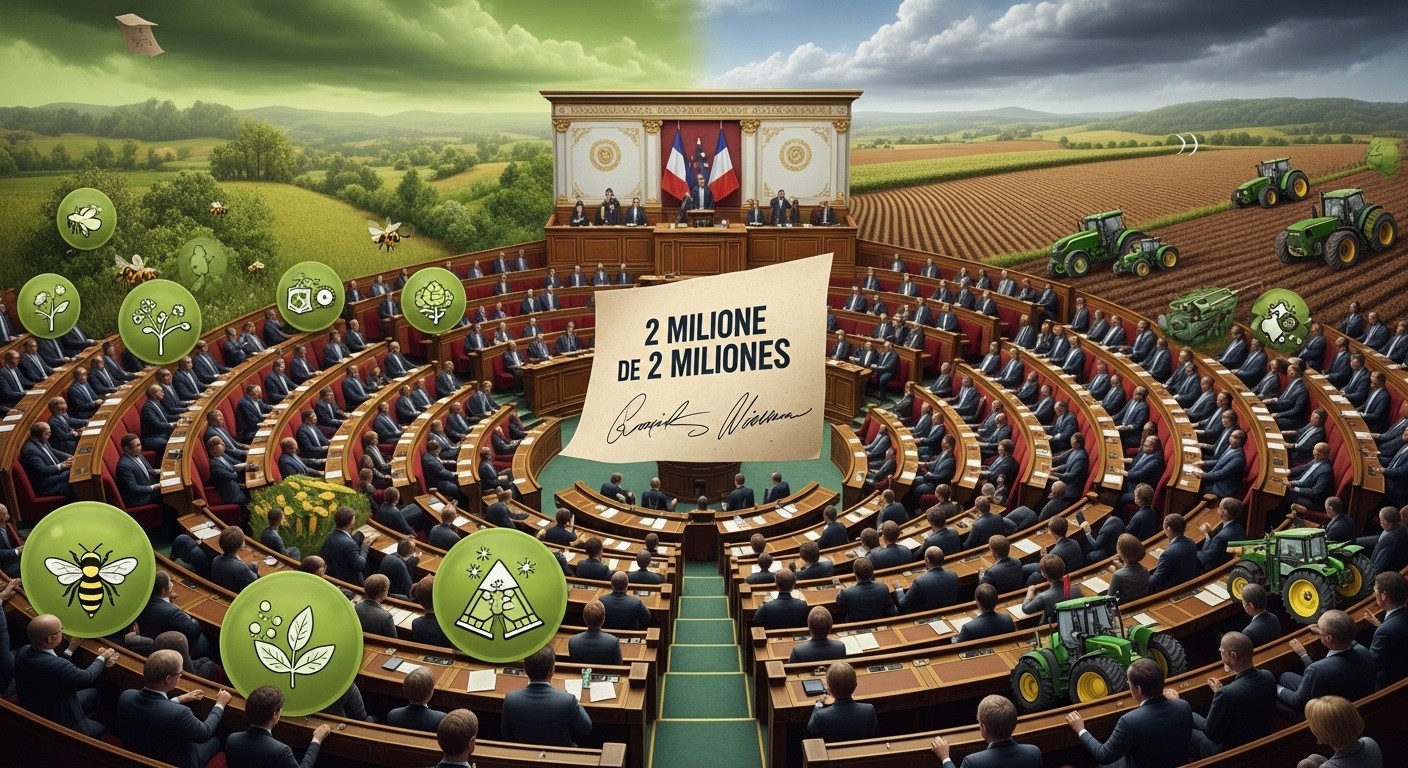 Découvrez les clivages profonds à l'Assemblée sur la loi Duplomb, la pétition record de 2 millions de signatures et les enjeux autour de l'acétamipride avant les annonces agricoles à venir.