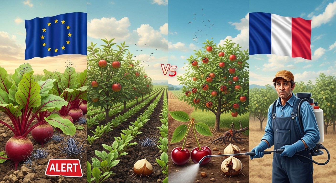 Découvrez la nouvelle proposition de loi pour réintroduire l'acétamipride et sauver les filières betterave, noisette, pomme et cerise face à la concurrence européenne.