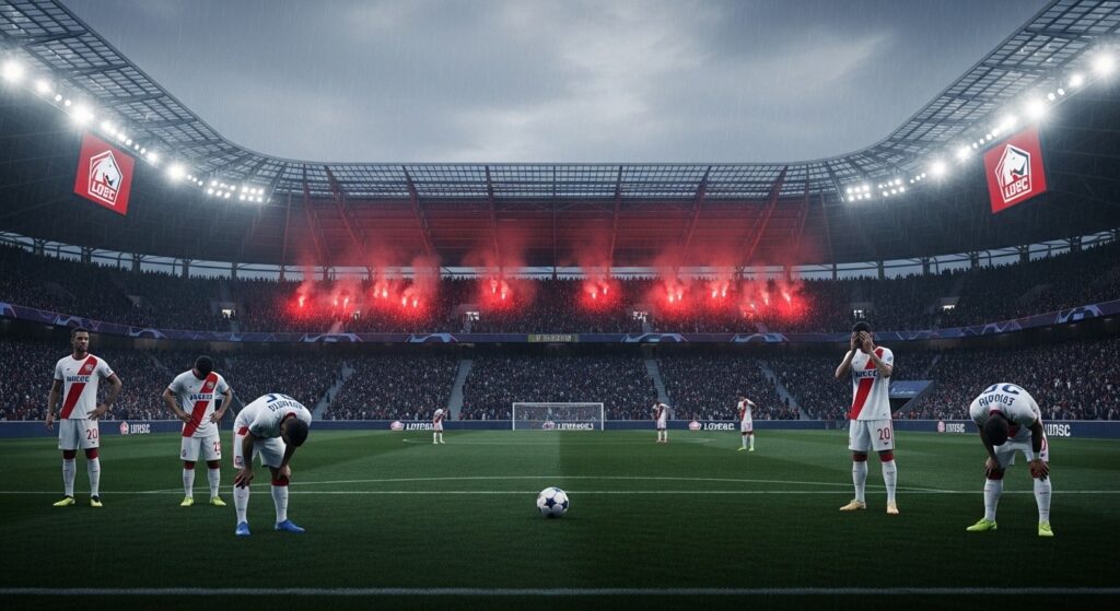 LOSC en Crise : Défaite 0-1 Contre Étoile Rouge