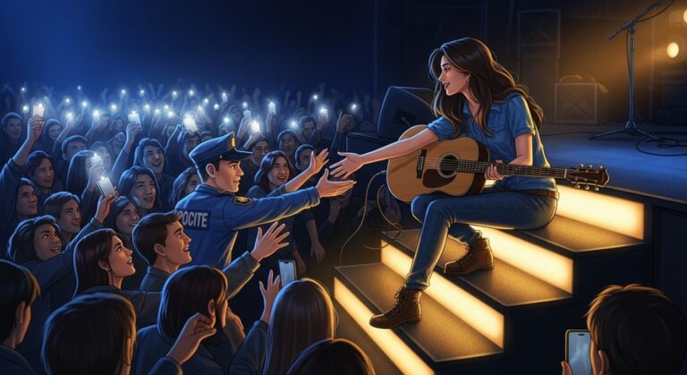 Louane Défend ses Fans : Flash Interdit au Concert de Lille