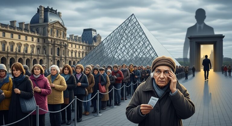 Louvre : Visiteurs Perplexes Face Au Nouveau Président