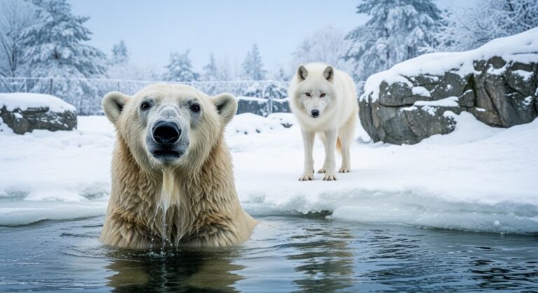 Lumigny Safari Reserve : Découvrez les Ours Polaires et Loups Arctiques
