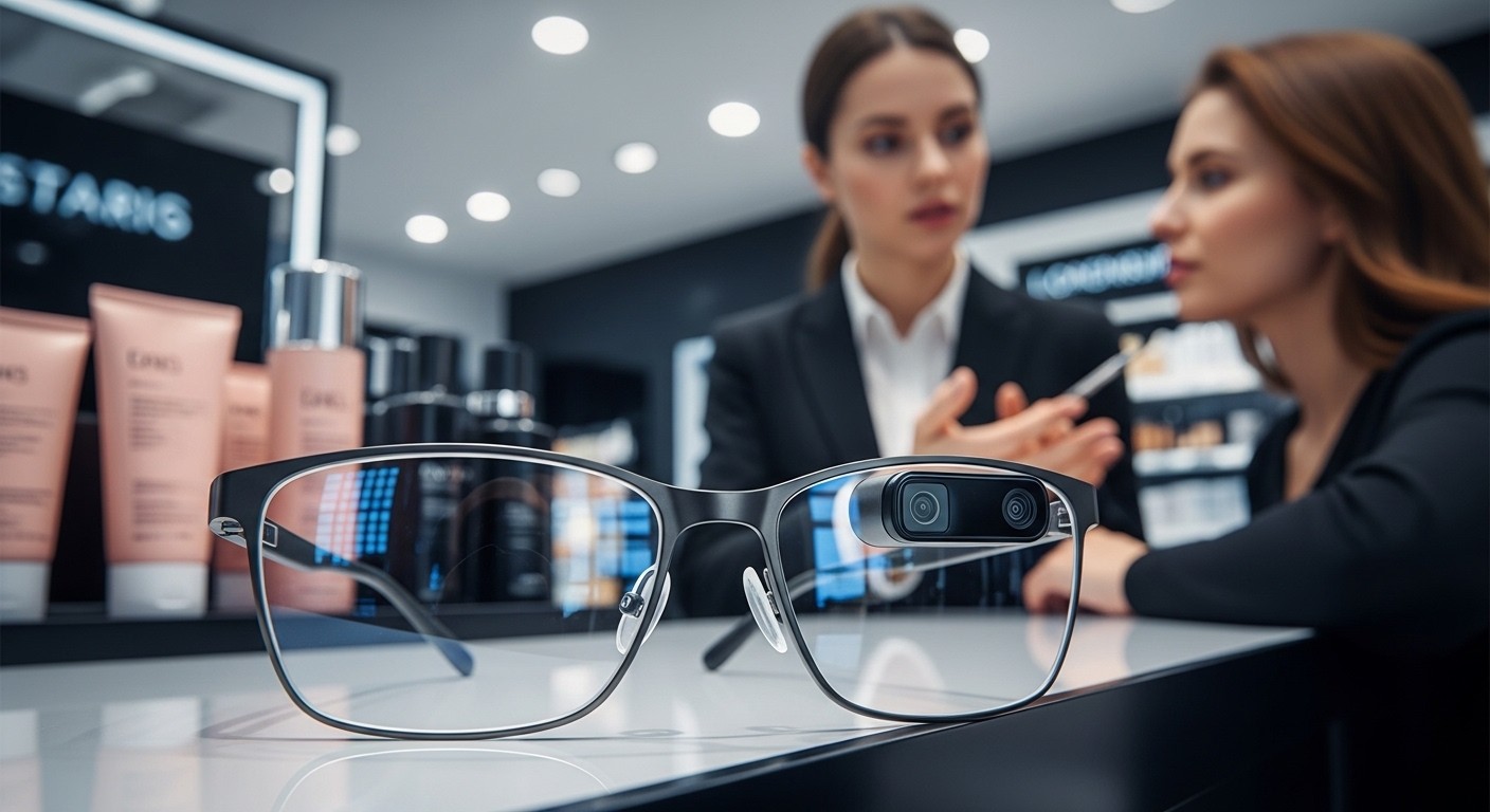 Des vendeurs de cosmétiques filmés à leur insu avec des lunettes connectées pour des pranks humiliants sur TikTok : un phénomène inquiétant qui expose employés et clients à du cyberharcèlement. Décryptage.