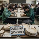 Lycée Alfortville : Assiettes Carton depuis 5 Mois sans Lave-Vaisselle