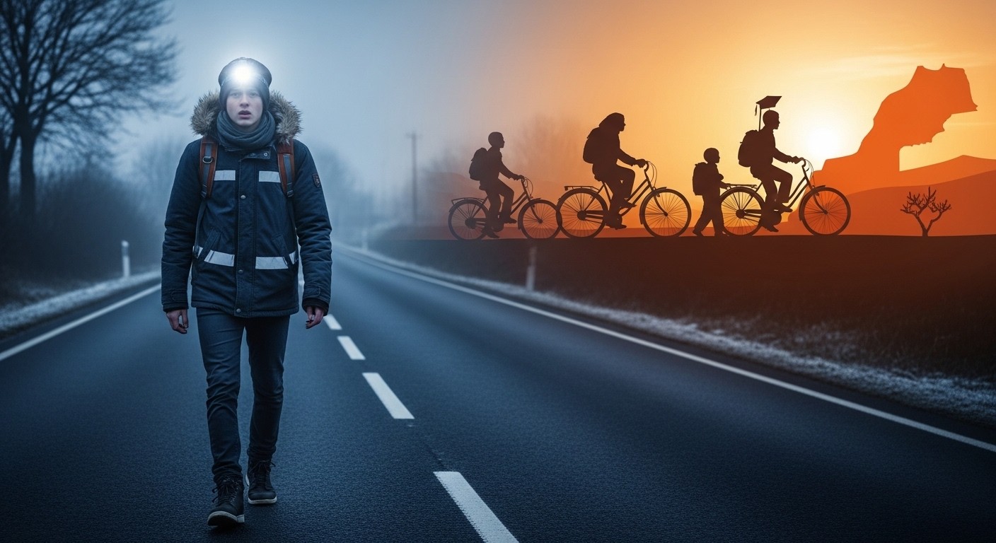 Un lycéen normand de 18 ans parcourt 32 km quotidiennement pour financer la scolarisation d’enfants au Maroc. Sa cagnotte explose à plus de 20 000 €. Une histoire inspirante.