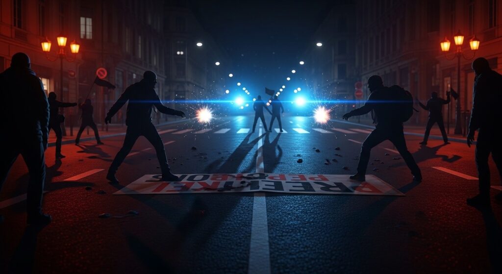 Lyon : Drame Violent en Marge d’une Conférence Politique