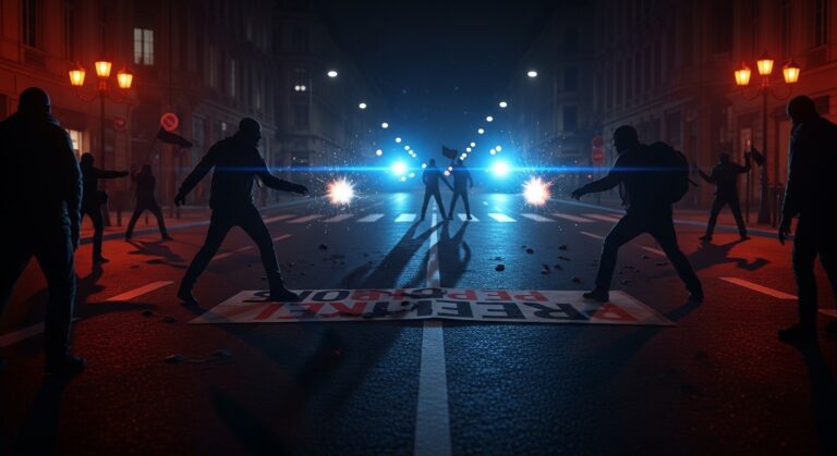 Lyon : Drame Violent en Marge d’une Conférence Politique