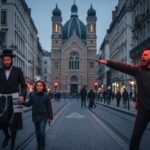 Lyon : Salut Nazi et « Free Palestine » Devant un Rabbin