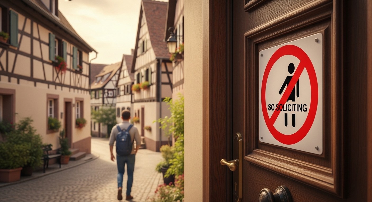 Découvrez comment une commune du Bas-Rhin combat le démarchage abusif avec un macaron refus et des amendes jusqu'à 150 000 €. Une première en France qui protège surtout les seniors.