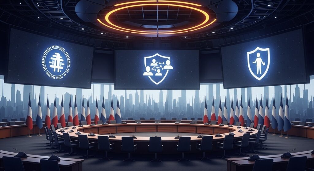 Macron Cherche à Convaincre Trump sur IA et Protection des Mineurs