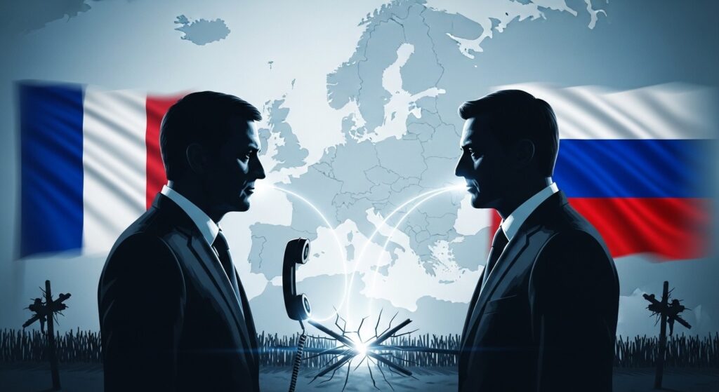 Macron Prépare Reprise Dialogue avec Poutine