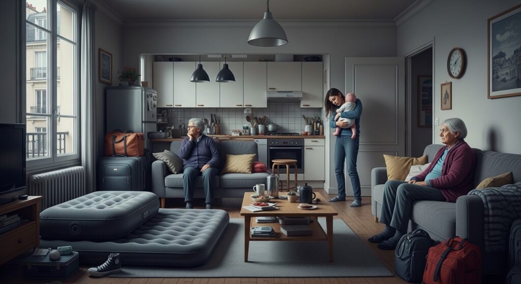 Mal-logement en Île-de-France : quand on vit chez ses proches