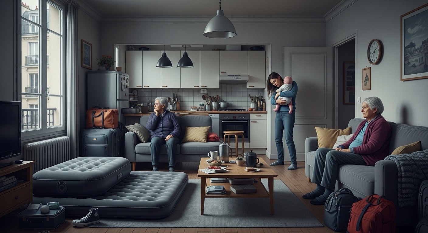 En Île-de-France, de plus en plus de personnes actives ou retraitées n’arrivent plus à se loger et dorment chez famille ou amis. Une forme discrète mais massive de mal-logement qui explose.