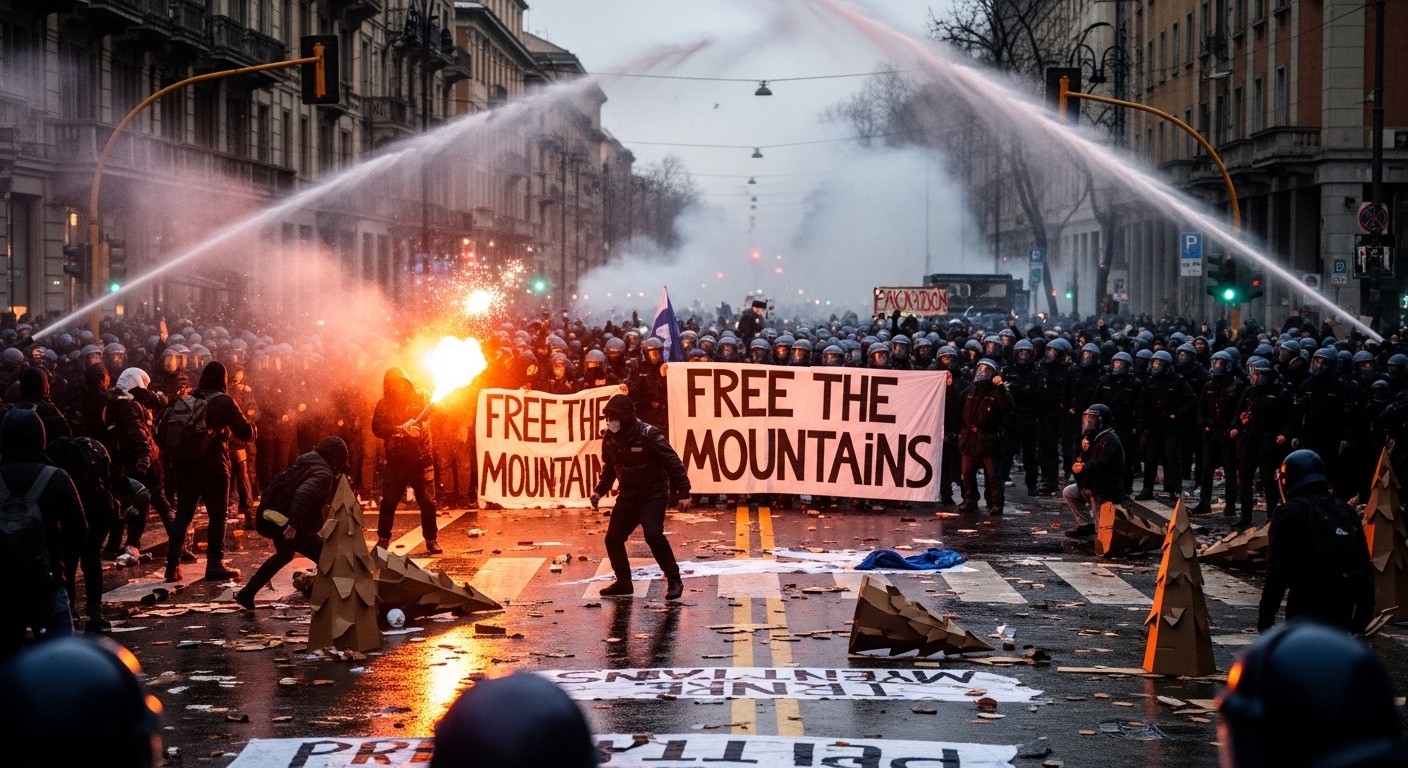 Des milliers de manifestants ont envahi Milan pour crier leur colère contre les JO d'hiver 2026. Entre neige artificielle, crise du logement et chaos urbain, découvrez pourquoi cet événement divise autant.