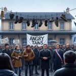 Manifestation des Sans-Trains à Limoges : Ras-Le-Bol des Territoires Oubliés