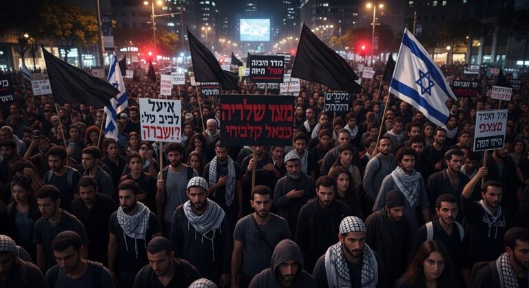 Manifestation historique à Tel Aviv : Arabes et Juifs unis contre l’insécurité