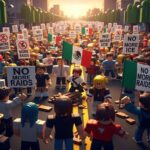 Manifestations Anti-ICE sur Roblox : Ados en Lutte Virtuelle