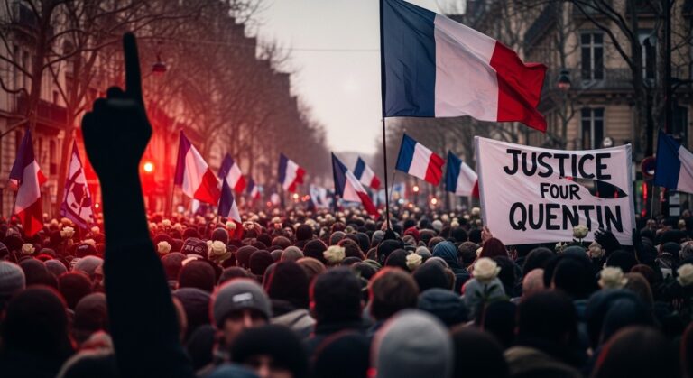 Marche pour Quentin à Lyon : Enquêtes après Saluts Nazis