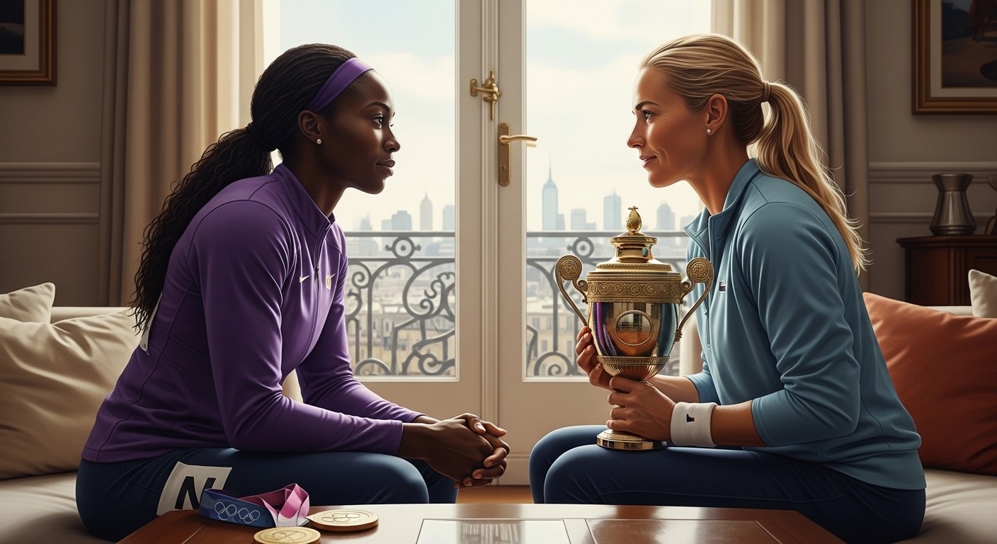 Marie-José Pérec et Amélie Mauresmo se confient sur leurs carrières, sacrifices, pressions et héritage. Un échange émouvant entre deux icônes du sport français pour les 80 ans d’un grand média sportif.