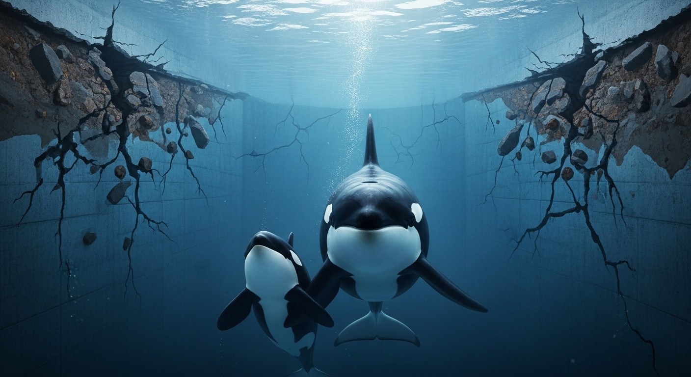 Découvrez l'alerte urgente d'un rapport d'expertise sur les bassins des orques à Marineland d'Antibes, menacés d'effondrement. Quel avenir pour Wikie et Keijo ? Réunion cruciale au ministère.