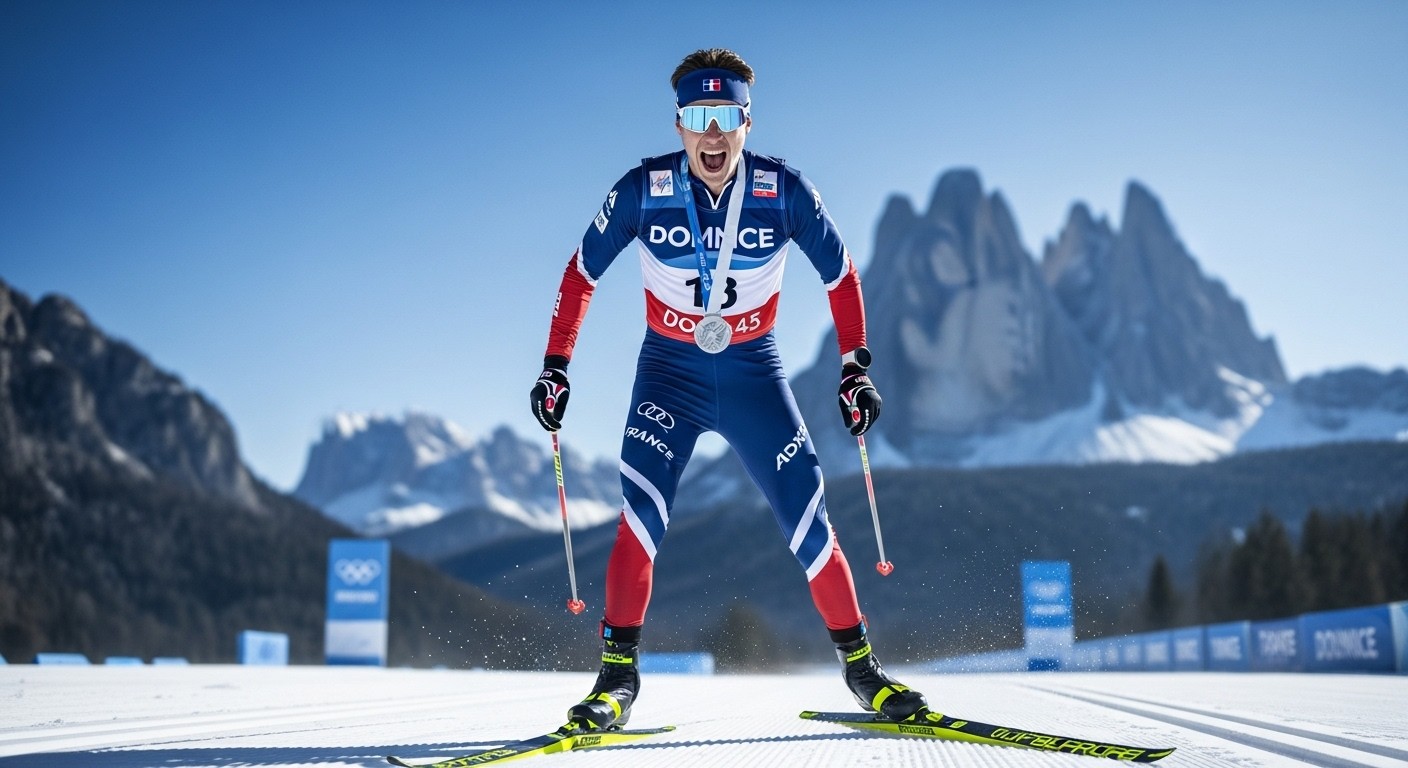 Mathis Desloges décroche l'argent en skiathlon aux JO 2026 et annonce une moisson de médailles pour le ski de fond français. Découvrez son exploit et ses ambitions sans complexe face aux Norvégiens !