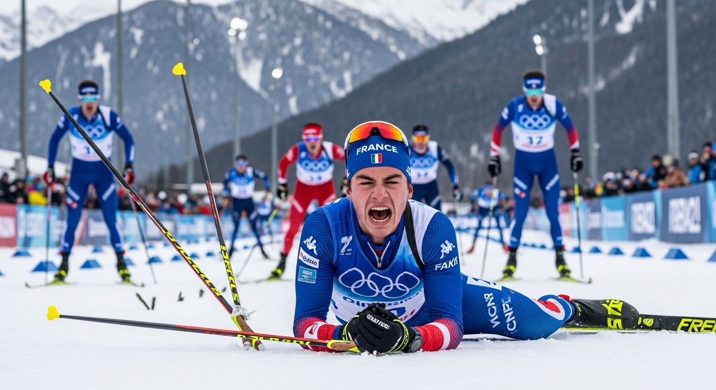 Découvrez les mésaventures de Mathis Desloges aux JO 2026 : deux bâtons cassés, bousculade et 12e place avec Jules Chappaz. Une déception amère après trois argents !
