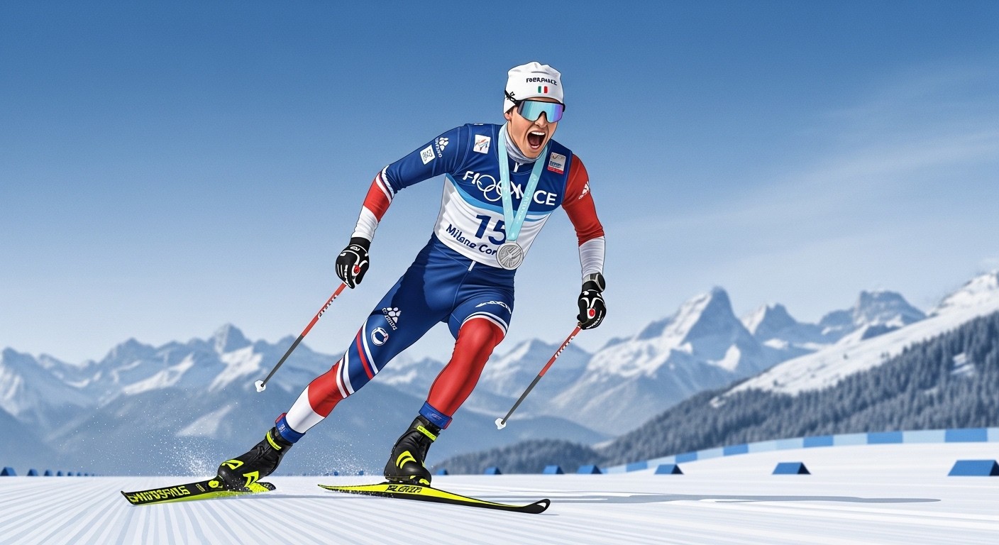 Découvrez comment Mathis Desloges, 23 ans, a conquis deux médailles d'argent historiques en ski de fond aux JO 2026 de Milan-Cortina, défiant Johannes Klaebo et propulsant la France au sommet.