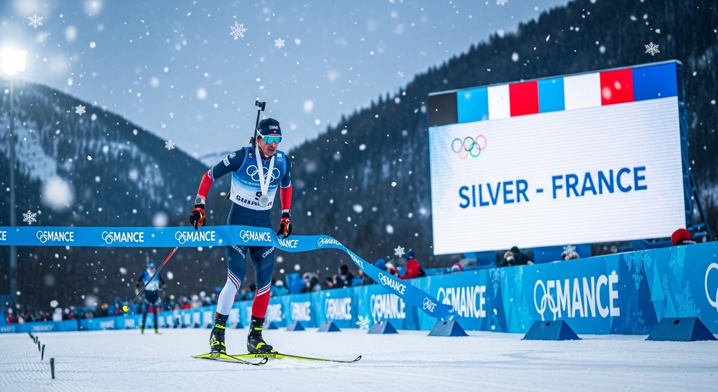 Découvrez Mathis Desloges, 23 ans, premier Français médaillé en ski de fond individuel aux JO 2026 avec l'argent en skiathlon derrière Klaebo. Un crack ambitieux et acharné à l'entraînement.