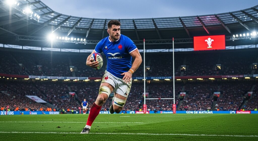 Matthieu Jalibert Illumine le XV de France en Six Nations