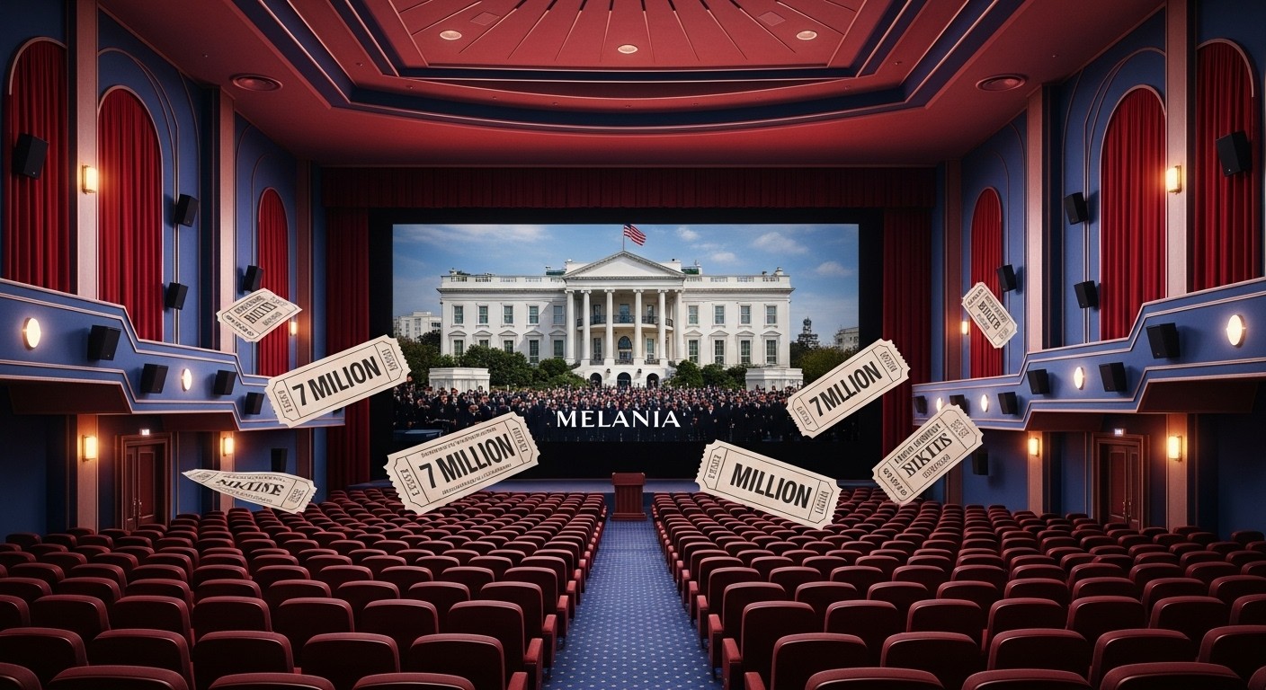 Découvrez pourquoi le documentaire sur Melania Trump a dépassé les attentes avec 7 millions de dollars au box-office nord-américain et se classe troisième.