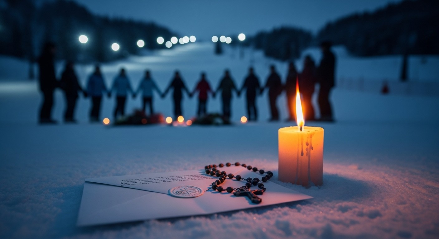 Découvrez le touchant message d’espérance du Pape Léon XIV aux familles et blessés de l’incendie tragique de Crans-Montana, un mois après le drame qui a endeuillé 41 vies. Un appel à la résilience et à la foi.