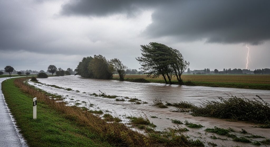 Météo Semaine : Pluie, Vent Fort et Températures Saisonnières