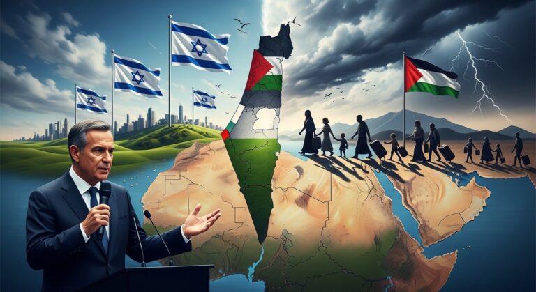 Ministre Israélien Prône Émigration Palestinienne et Souveraineté