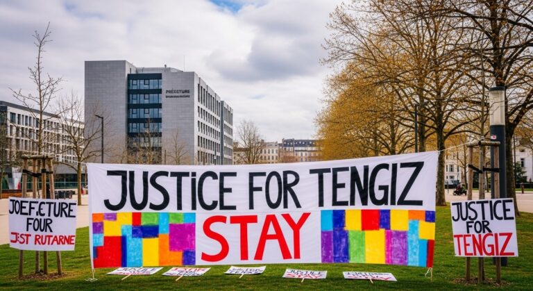 Mobilisation à Nantes pour Tengiz : un Lutteur Géorgien Menacé d&rsquo;Expulsion