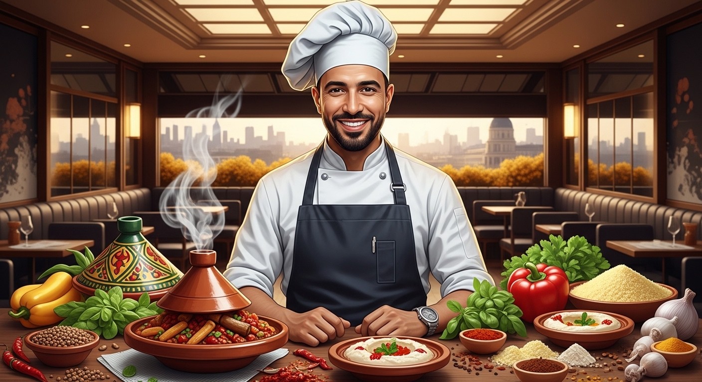 Découvrez Mohamed Cheikh, vainqueur Top Chef 2021, ses restaurants et sa passion pour la cuisine méditerranéenne et algérienne qui gagne Paris et la banlieue. Un parcours inspirant !