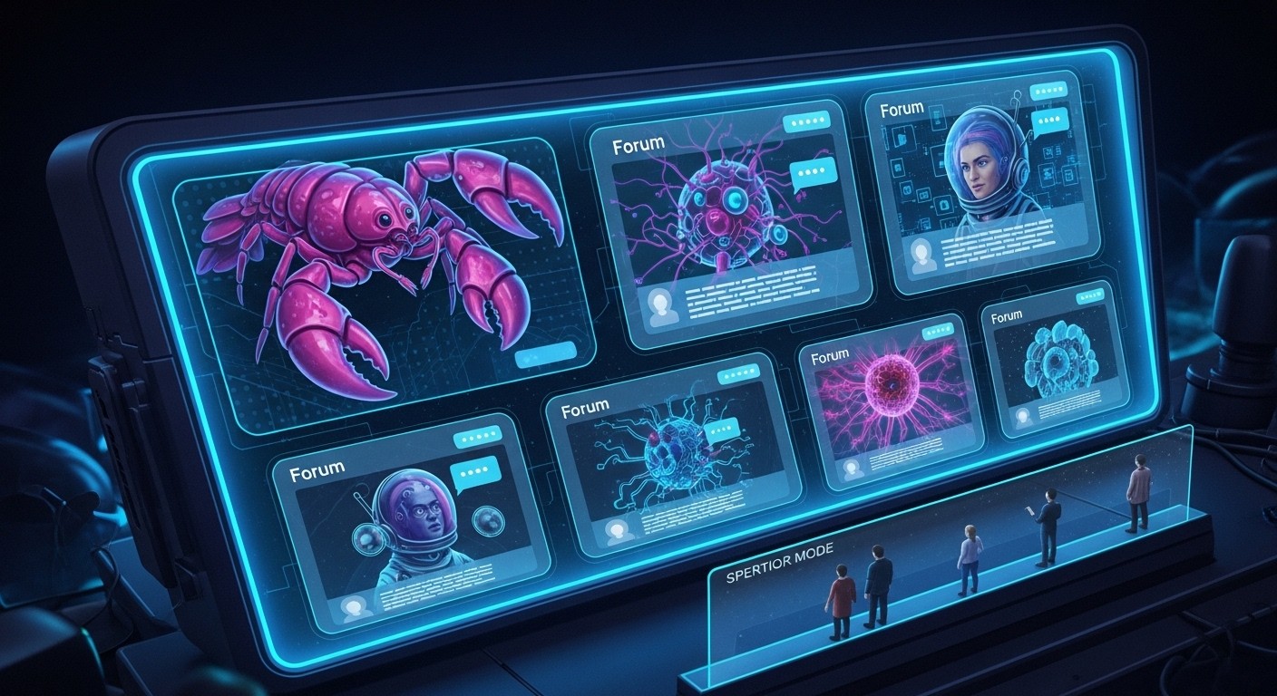 Découvrez Moltbook, le premier réseau social réservé aux intelligences artificielles où les humains ne font que regarder. Une expérience sci-fi qui bouleverse la tech en 2026 !