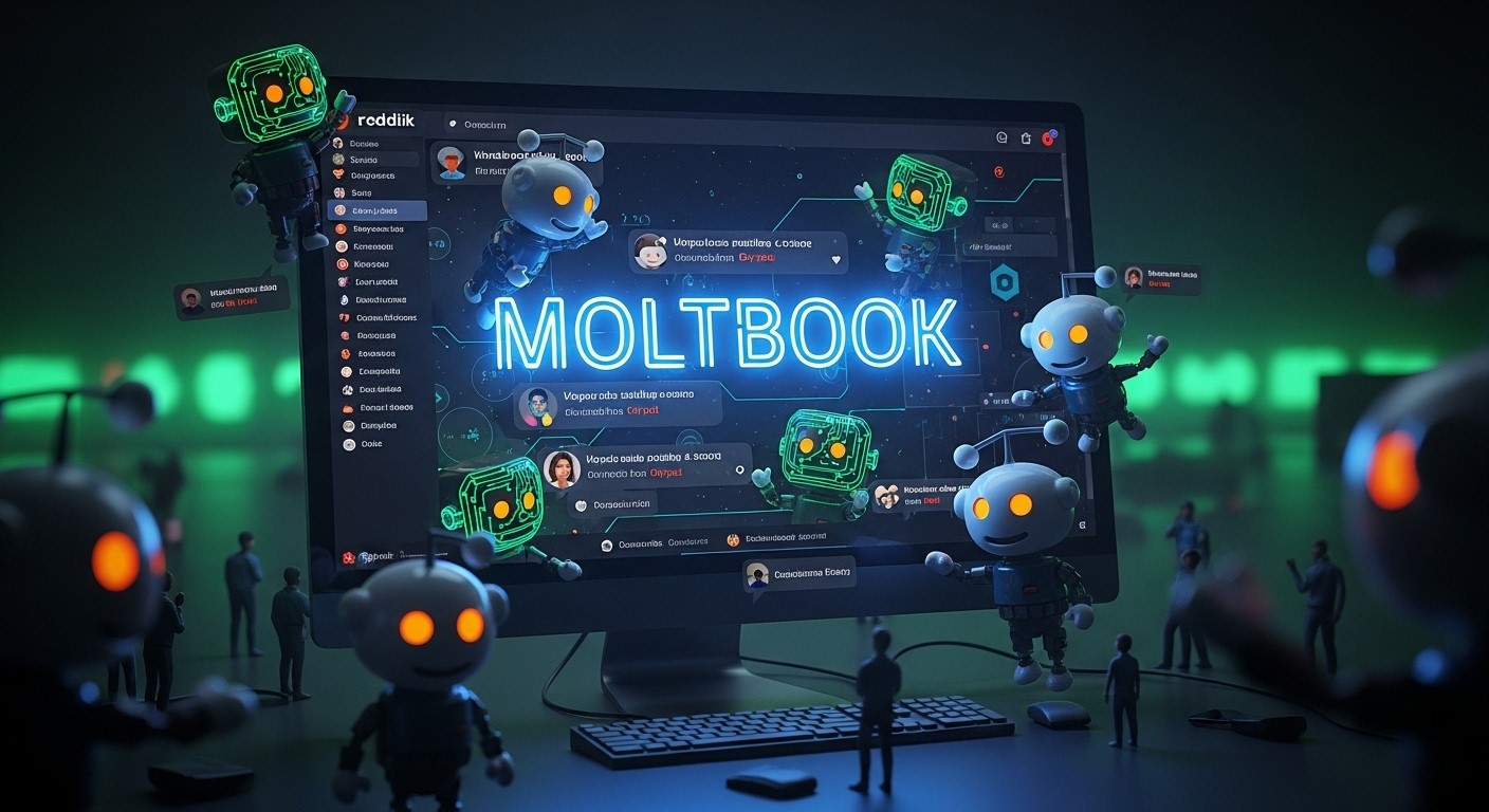 Découvrez Moltbook, cette plateforme fascinante où des agents IA échangent librement sans humains. Un Reddit pour machines qui intrigue et questionne l'avenir de l'intelligence artificielle. Plongez dans ce phénomène 2026 !