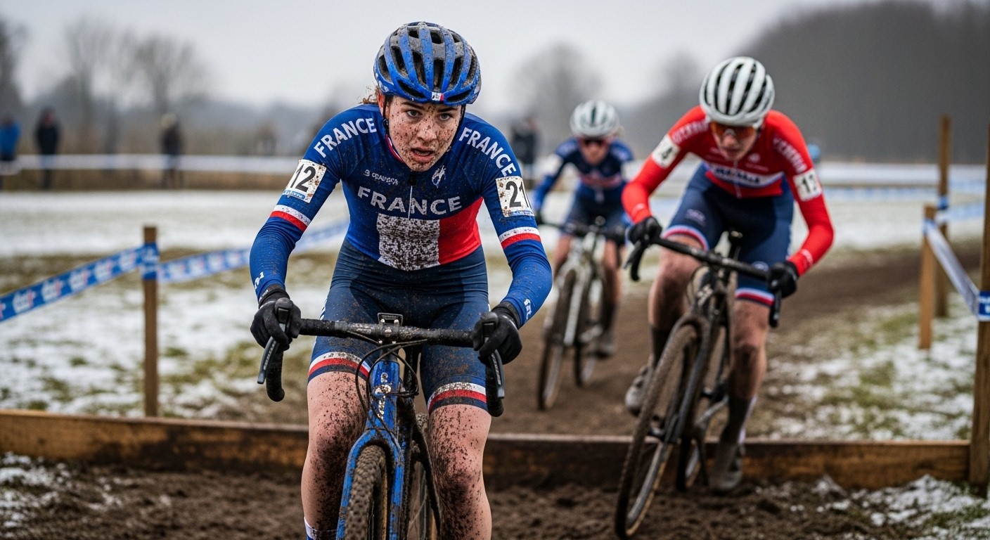 Lise Revol, tenante du titre, a longtemps dominé avant de craquer sur la fin. Barbora Bukovska s’impose sur le fil. Retour complet sur cette course intense aux Mondiaux juniors de cyclo-cross 2026.