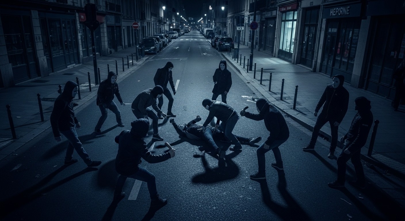 Découvrez les détails glaçants de l'agression mortelle du militant nationaliste Quentin à Lyon, avec images du passage à tabac et enquête en cours sur ce drame politique violent.