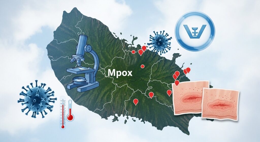 Mpox à La Réunion : Six Cas Confirmés en 2026