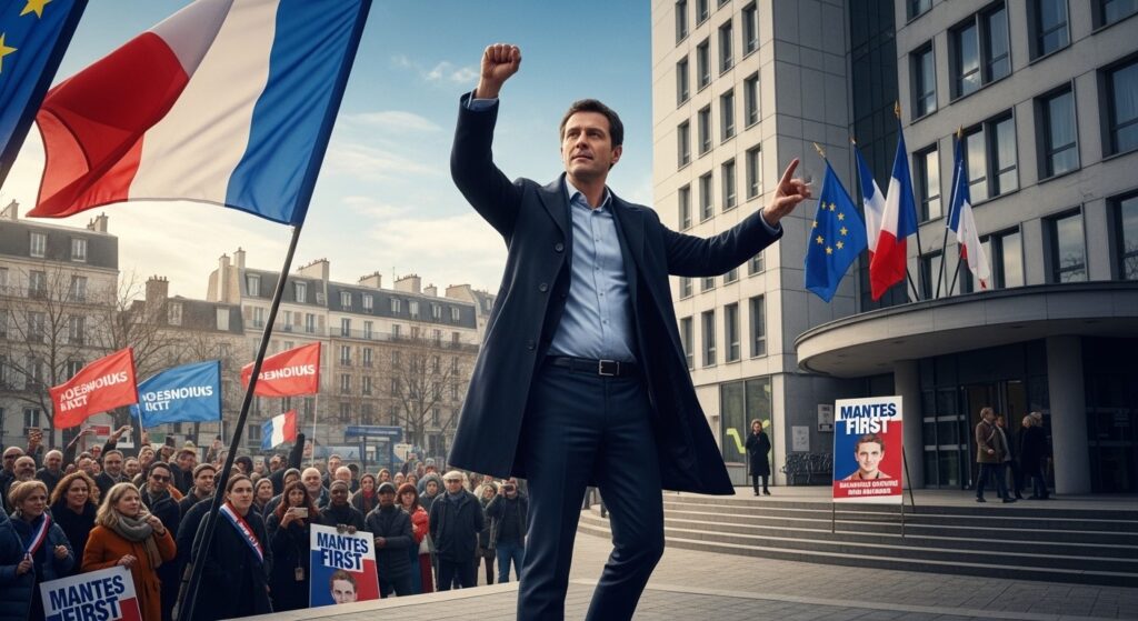 Municipales 2026 à Mantes-la-Jolie : Cognet repart au combat