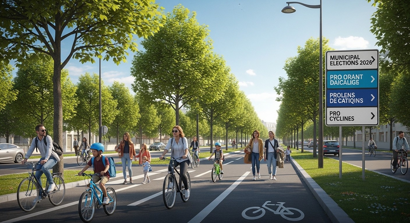 Découvrez ce que proposent les candidats aux municipales 2026 à Massy pour booster le vélo : pistes cyclables, sécurité enfants, réseau cohérent. Une ville prête pour la révolution douce ?