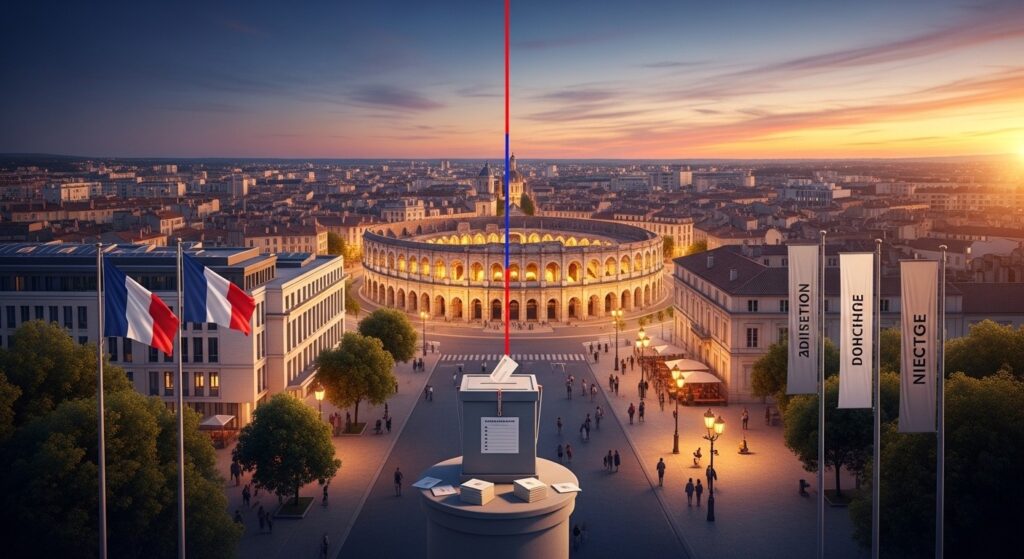 Municipales 2026 à Nîmes : Fractures à Droite et RN en Embûche