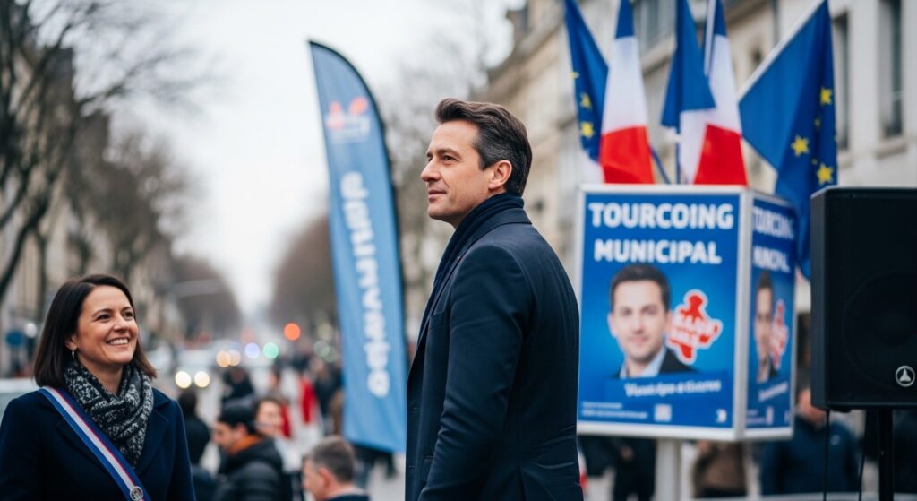Municipales 2026 à Tourcoing : Darmanin en N°2 sur la Liste de la Maire Sortante