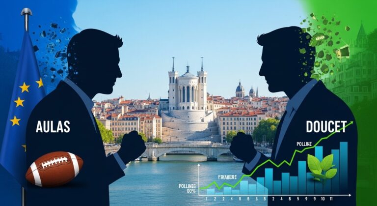 Municipales 2026 Lyon : Aulas Recule, Doucet Remonte