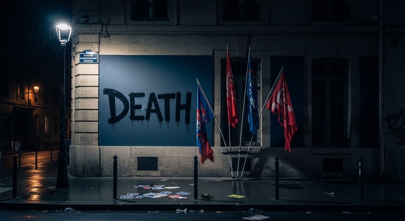 Municipales 2026 à Marseille : tags "À mort Vassal" sur la permanence de la candidate LR après sa polémique "travail famille patrie". Sondages en chute libre, tensions extrêmes.