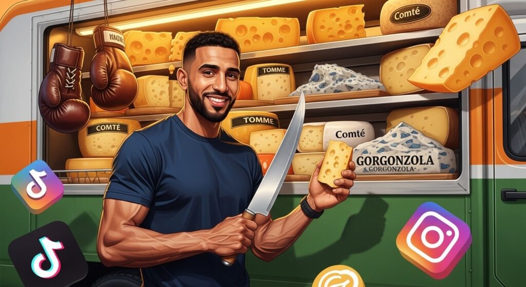 Nader Baraia : Boxeur Devenu Fromager Star