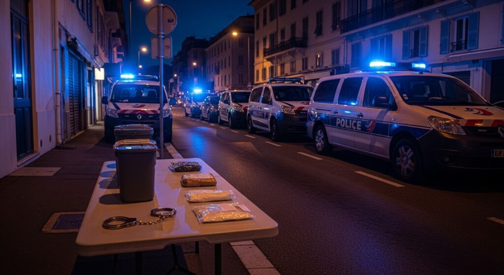 Narco-Livraisons à Nice : 12 Kg de Drogue Saisis et Six Interpellations