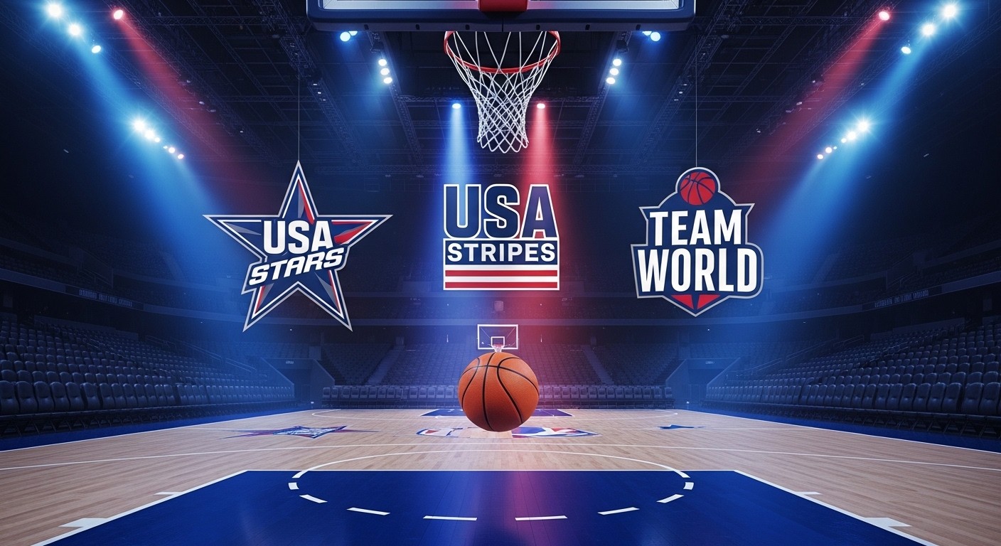Découvrez les compositions explosives des trois équipes du All-Star Game NBA 2026 à Los Angeles : Wemby avec Jokic et Doncic dans Team World, LeBron avec Curry et Durant... Format inédit !