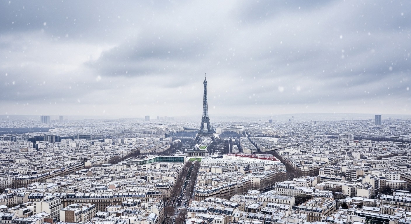 Retour surprise de la neige en Île-de-France ce week-end des 14-15 février 2026. Flocons dès vendredi soir, vigilance orange dimanche : cumuls, tenue au sol et impacts expliqués en détail.